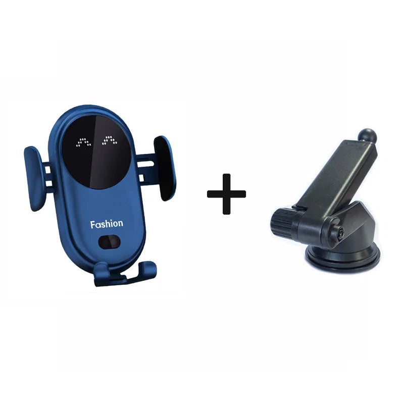 Wireless Charger Smart Sensor Car Mount for Iphone Samsung Car Phone Holder Intelligent Infrared Fast Wireless Charging Charger