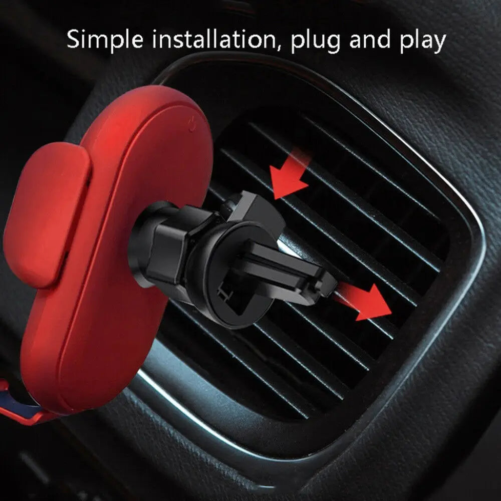 Wireless Charger Smart Sensor Car Mount for Iphone Samsung Car Phone Holder Intelligent Infrared Fast Wireless Charging Charger